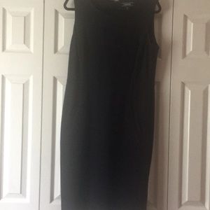 Women's Sleeveless Scoopneck Ponte Sheath Dress